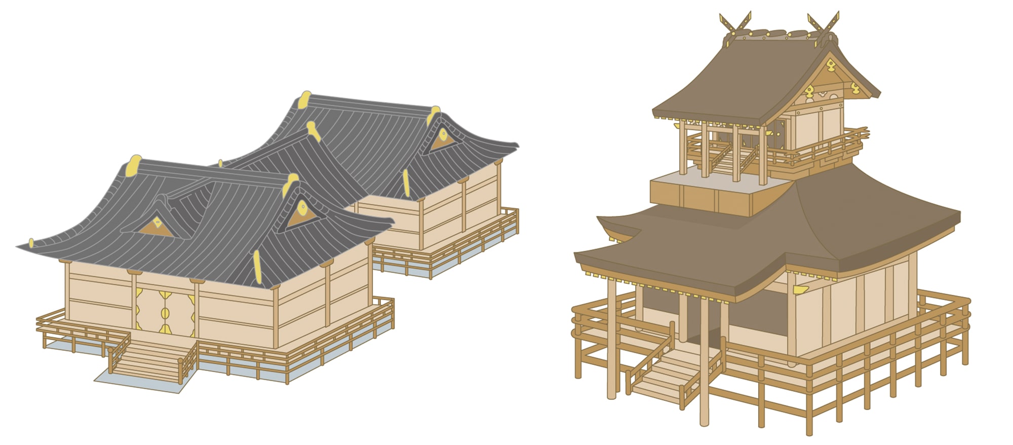 社殿について | おまいりする | 神社本庁公式サイト